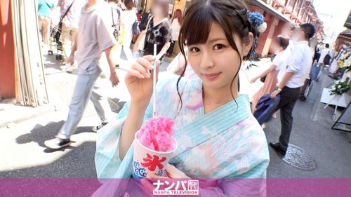 Japanese High School Teacher Picked Up in Yukata, Uncensored Erotic Encounter